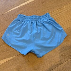Lululemon Athletica Light Blue Athletic Shorts